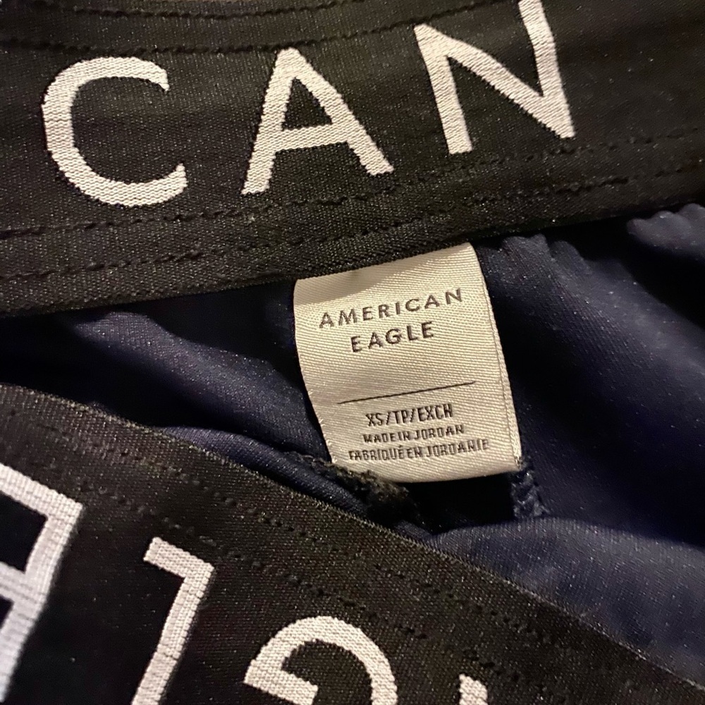 American Eagle 24/7 jogger xs excellent used condition euc navy tidal blue AE - Picture 7 of 14